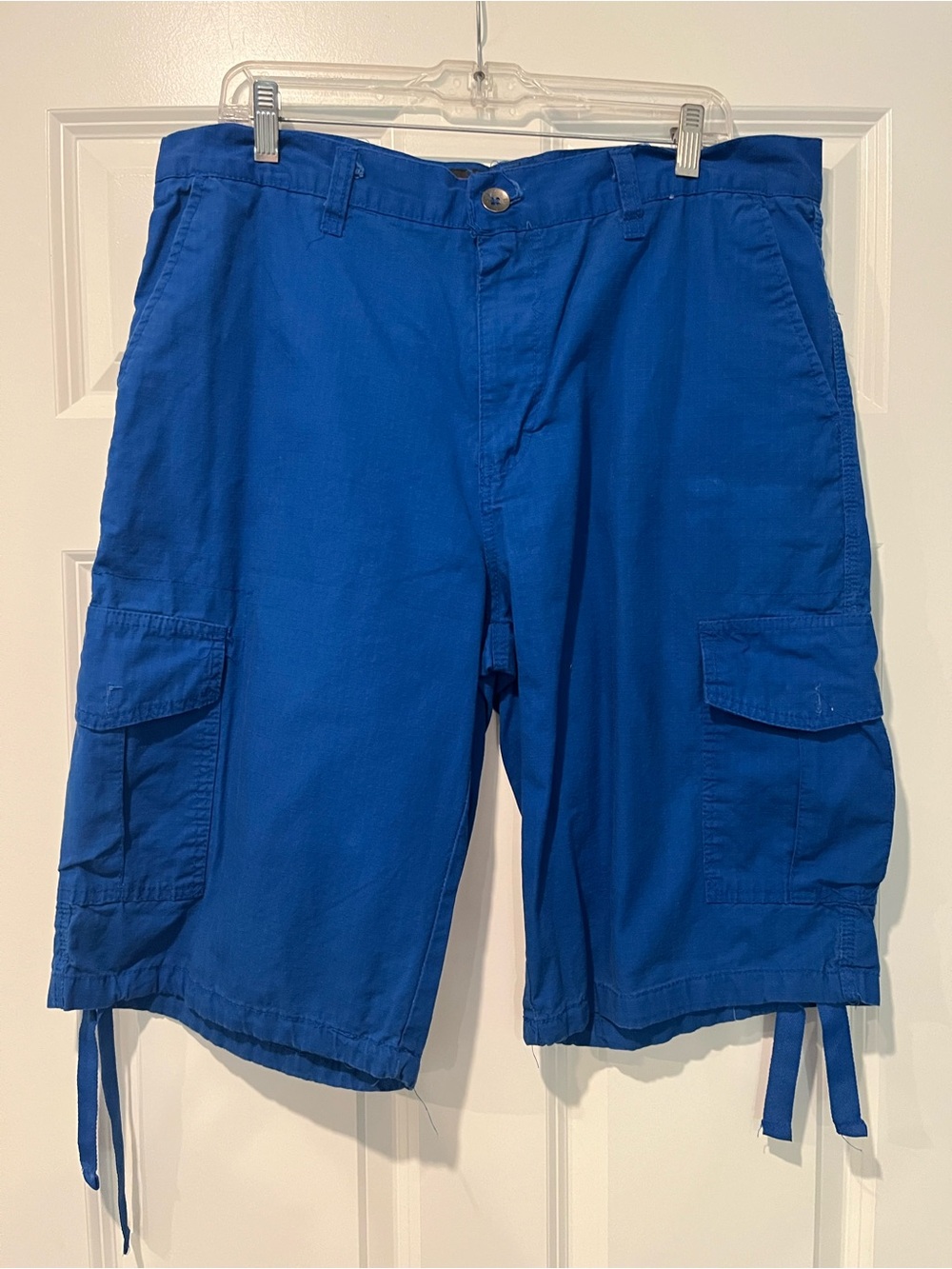 South Pole Royal Blue Cargo Shorts